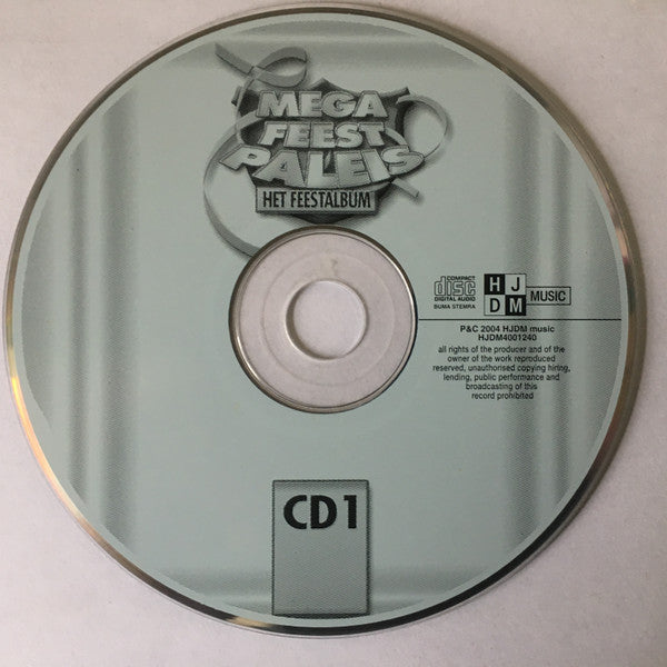 Various : Mega Feest Paleis Het Feestalbum (2xCD, Comp)