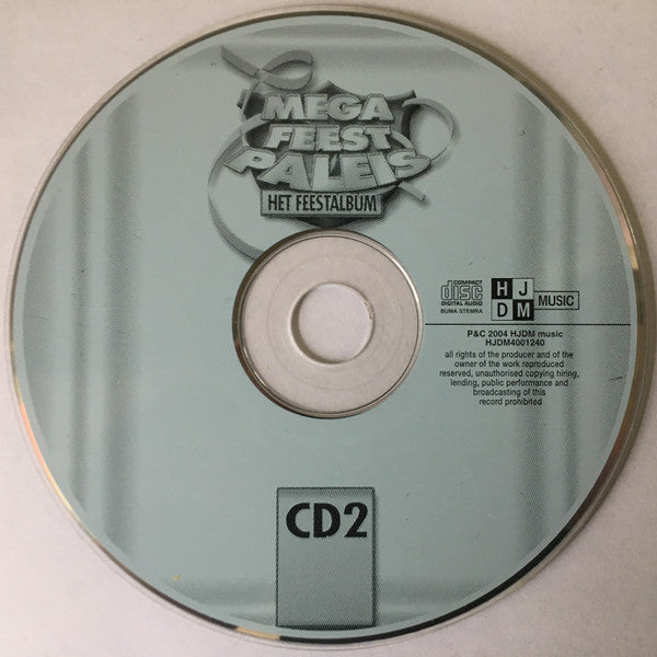 Various : Mega Feest Paleis Het Feestalbum (2xCD, Comp)