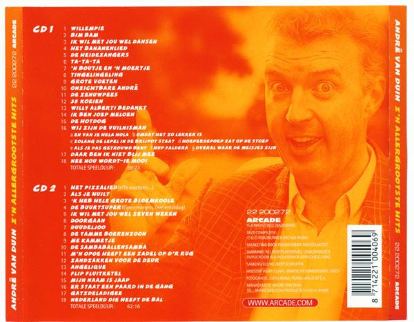 André van Duin : Z'n Allergrootste Hits (2xCD, Comp)