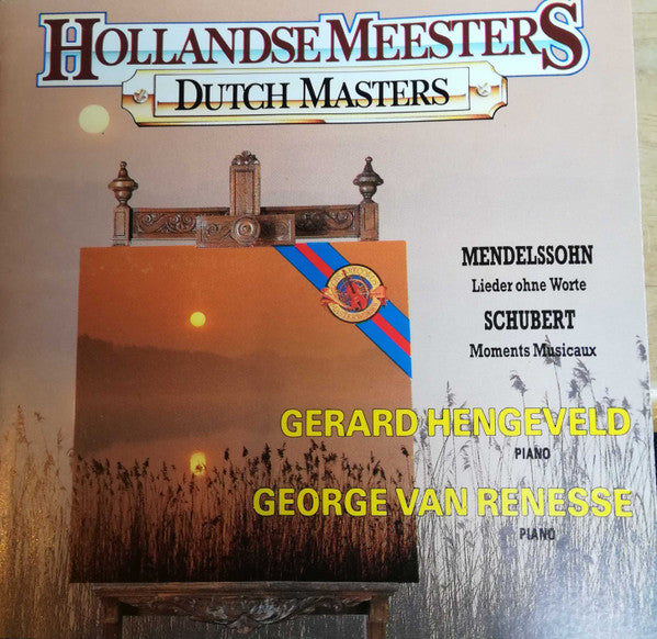 Felix Mendelssohn-Bartholdy, Franz Schubert, Gerard Hengeveld, George Van Renesse : Lieder Ohne Worte & Moments Musicaux (CD, Album)
