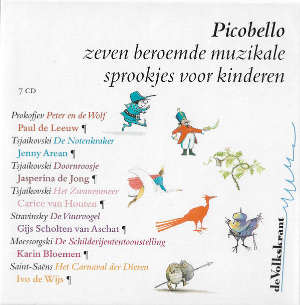 Various : Picobello Zeven Beroemde Muzikale Sprookjes Voor Kinderen (7xCD + Box, Comp)