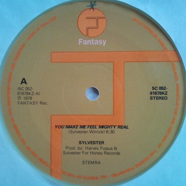 Sylvester : You Make Me Feel (Mighty Real) (12", Single, Lum)