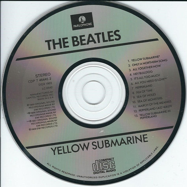 The Beatles : Yellow Submarine (CD, Album, RE, DAD)