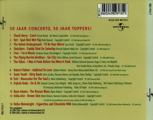 Various : Concerto 50! (CD, Album, Comp)
