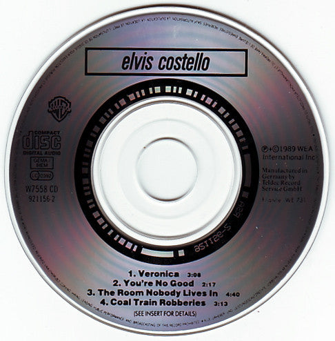 Elvis Costello : Veronica (CD, Mini, Single)