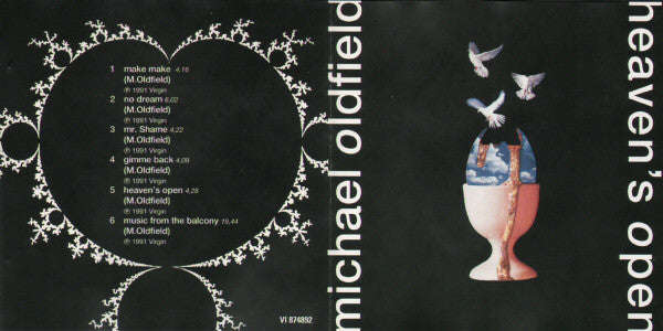 Mike Oldfield : Heaven's Open (CD, Album, RE)