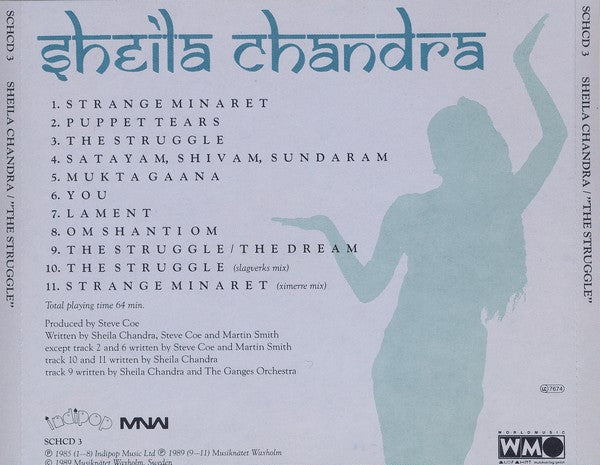 Sheila Chandra : The Struggle (CD, Album)