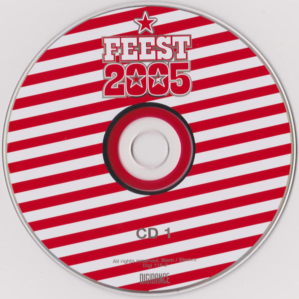Various : Feest 2005 (CD, Comp + CD, Mixed)