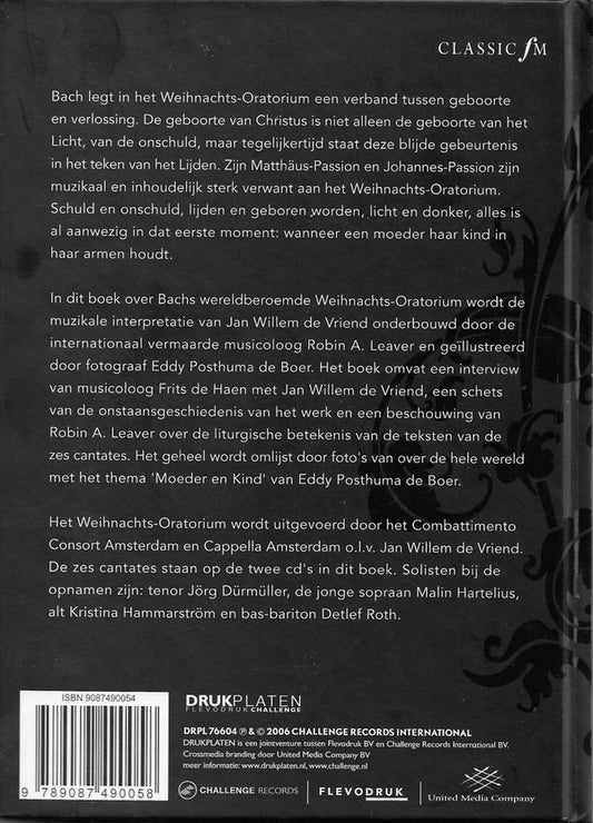 Johann Sebastian Bach, Combattimento Consort Amsterdam, Cappella Amsterdam, Jan Willem de Vriend : Weihnachts-Oratorium (2xCD)