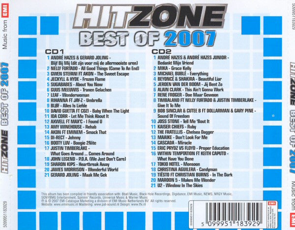 Various : Radio 538 Hitzone Best Of 2007 (2xCD, Comp)