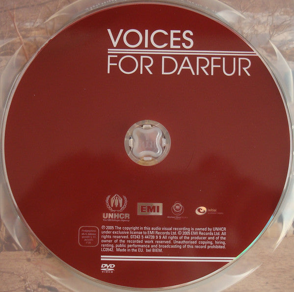 Various : Voices For Darfur (DVD-V, PAL)