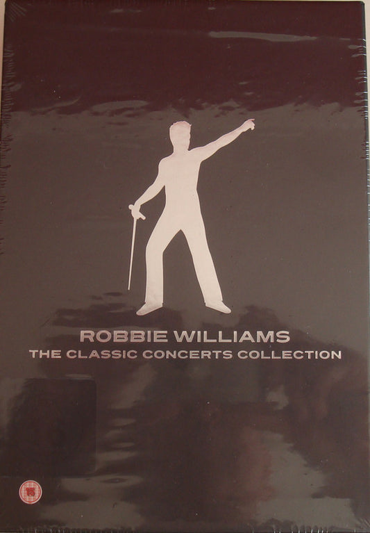 Robbie Williams : The Classic Concerts Collection (Box + 4xDVD-V, PAL)