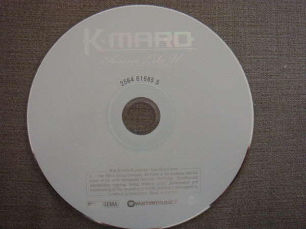K-maro : Femme Like U (Donne Moi Ton Corps) (CD, Single, Car)
