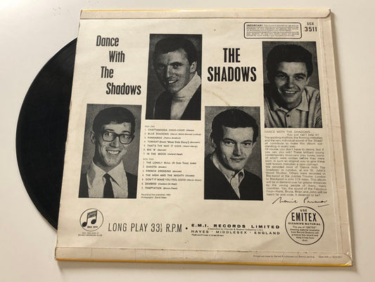 The Shadows : Dance With The Shadows (LP, Album, RE)