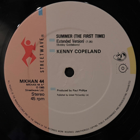Kenny Copeland : Summer (The First Time) (12")