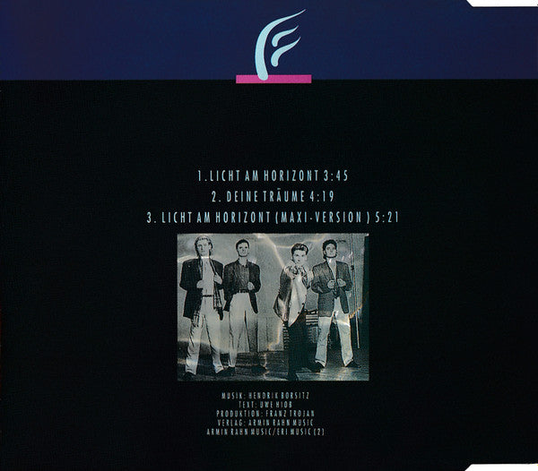 Die Blauen Engel : Licht Am Horizont (CD, Maxi)