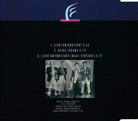 Die Blauen Engel : Licht Am Horizont (CD, Maxi)