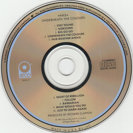 INXS : Underneath The Colours (CD, Album)