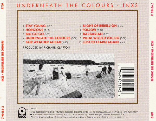 INXS : Underneath The Colours (CD, Album)