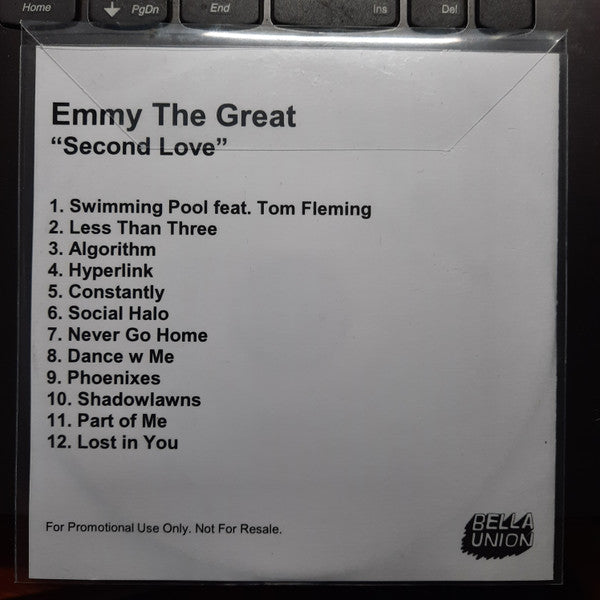 Emmy The Great : Second Love (CDr, Album, Promo)