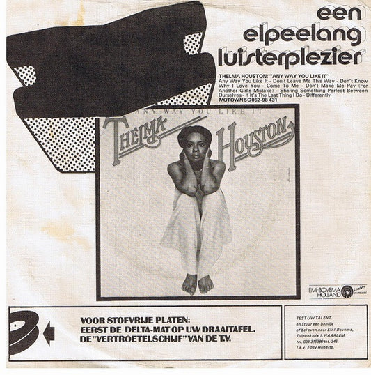 Thelma Houston : Don't Leave Me This Way (7", Single)
