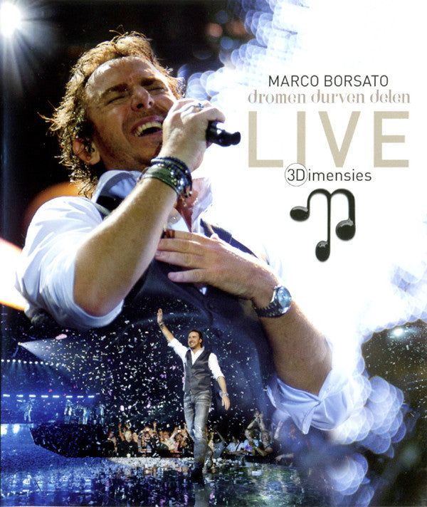 Marco Borsato : Dromen Durven Delen - Live - 3Dimensies (Blu-ray, Album, 3D + 2xCD, Album)