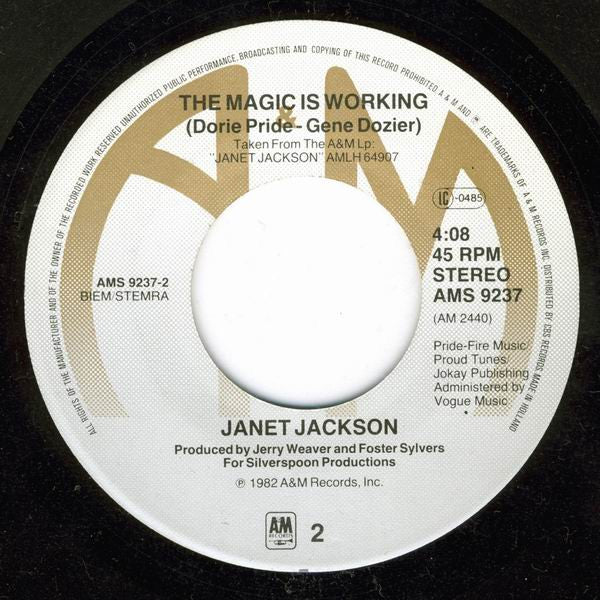 Janet Jackson : Young Love (7", Single)