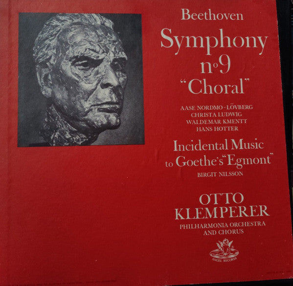 Ludwig Van Beethoven, Otto Klemperer, Philharmonia Orchestra And Philharmonia Chorus : Symphony No. 9 In D Minor, Op. 125 ("Choral") / "Egmont", Op. 84-Incidental Music (2xLP, Mono, RP, Scr + Box)