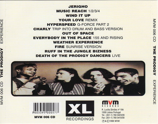 The Prodigy : Experience (CD, Album, RE)