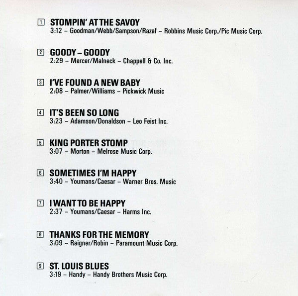 Benny Goodman : Benny Goodman (CD, Comp)