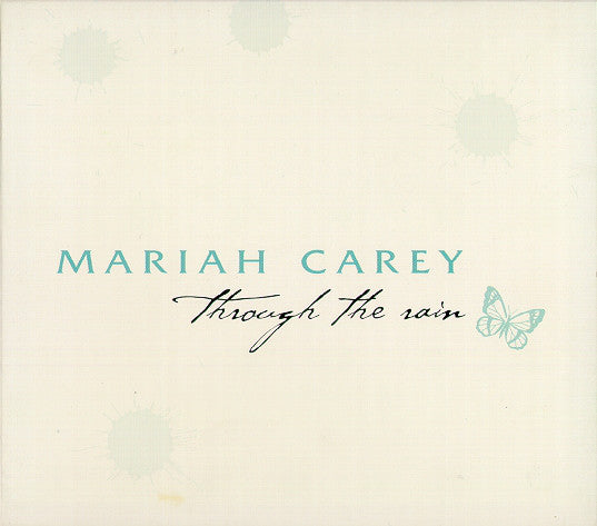 Mariah Carey : Through The Rain (CD, Single, Promo)