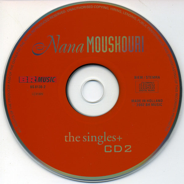 Nana Mouskouri : The Singles+ (2xCD, Comp)