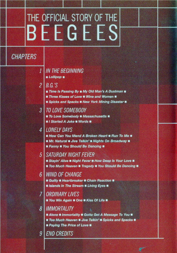 Bee Gees : The Official Story Of The Bee Gees (DVD-V, PAL)