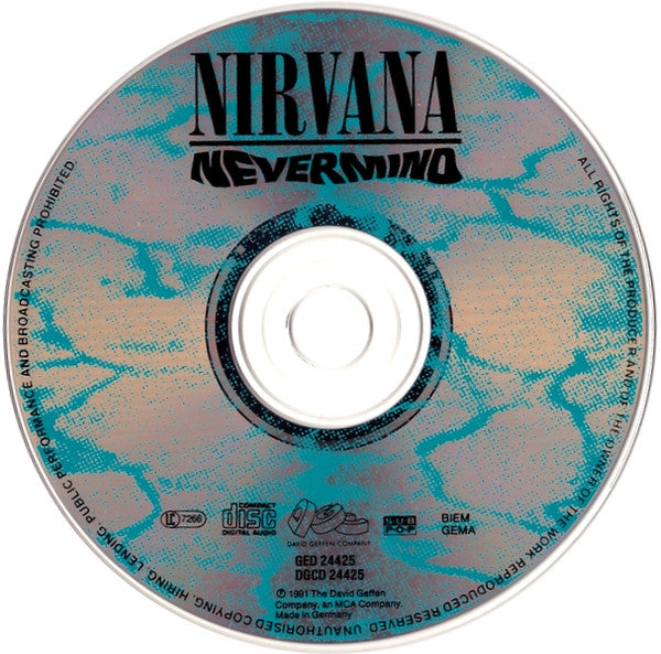 Nirvana : Nevermind (CD, Album, RP)