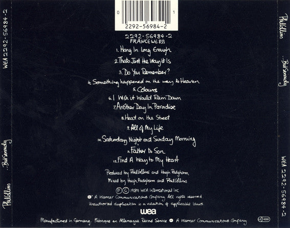 Phil Collins : ...But Seriously (CD, Album)