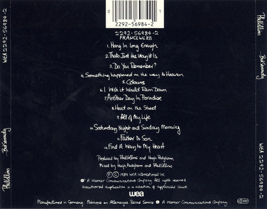 Phil Collins : ...But Seriously (CD, Album)