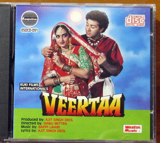 Bappi Lahiri : Veertaa (CD, Album)