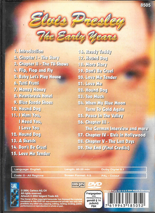 Elvis Presley : The Early Years (DVD-V, Comp)