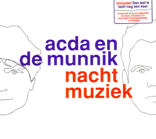 Acda en de Munnik : Nachtmuziek (CD, Album, Enh, O-c)