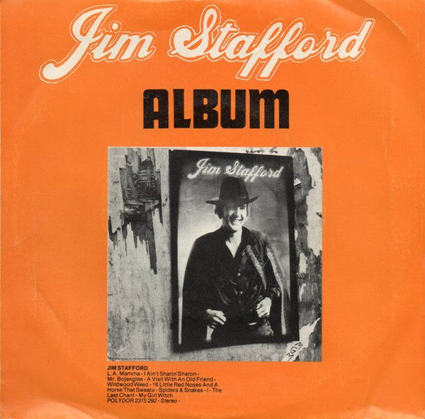 Jim Stafford : Your Bulldog Drinks Champaign (7", Maxi)