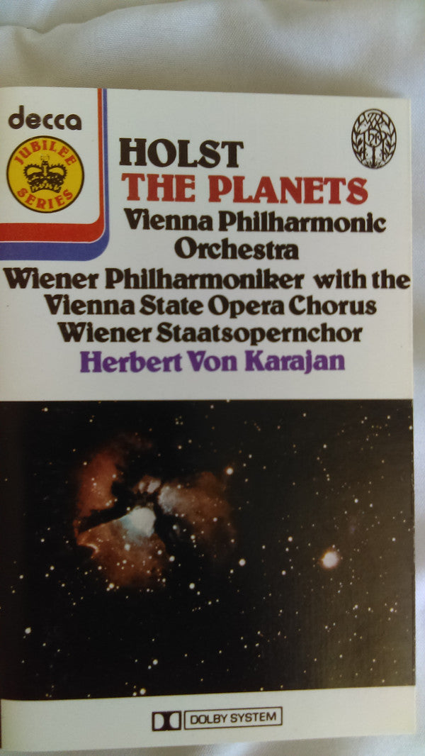 Gustav Holst - Wiener Philharmoniker, Wiener Staatsopernchor, Herbert Von Karajan : The Planets (Cass, Album)