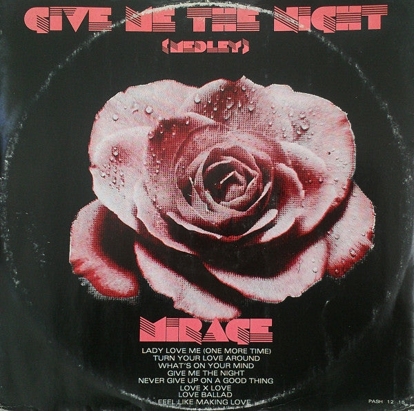 Mirage (12) : Give Me The Night (Medley) (12", P/Mixed, Pic)