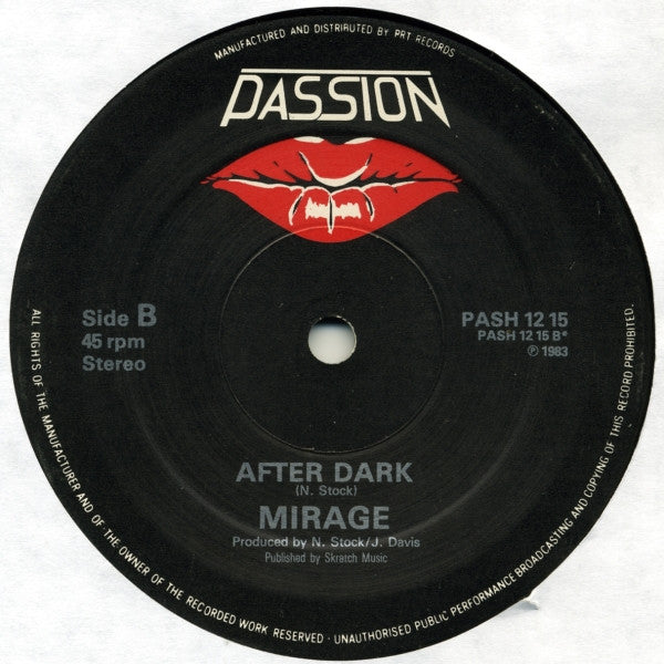 Mirage (12) : Give Me The Night (Medley) (12", P/Mixed, Pic)