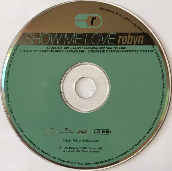 Robyn : Show Me Love (CD, Single)