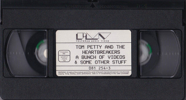 Tom Petty And The Heartbreakers : A Bunch Of Videos And Some Other Stuff (VHS, PAL)