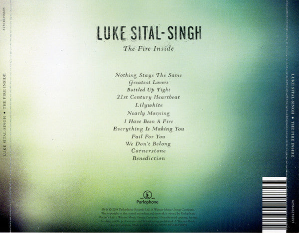 Luke Sital-Singh : The Fire Inside (CD, Album)