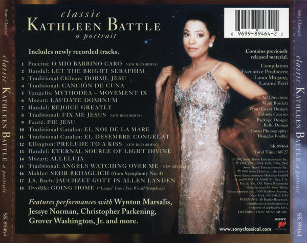 Kathleen Battle : Classic Kathleen Battle: A Portrait (CD, Comp)