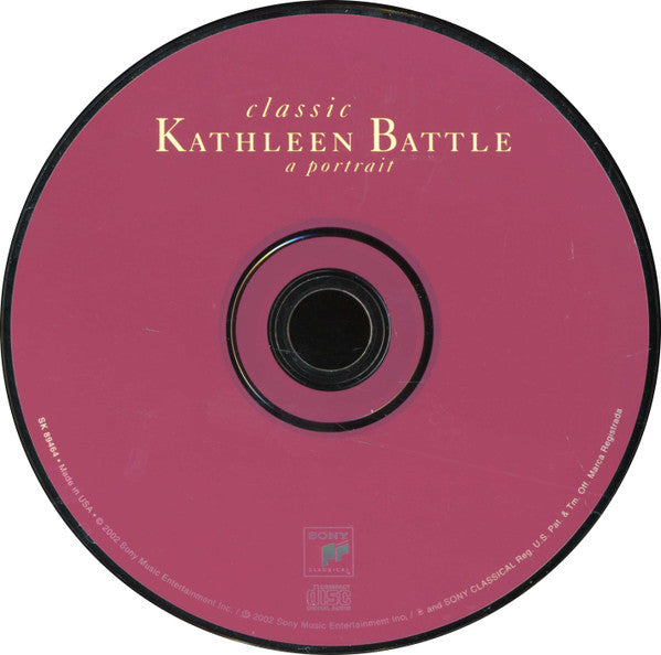 Kathleen Battle : Classic Kathleen Battle: A Portrait (CD, Comp)