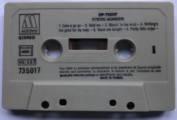 Stevie Wonder : Up-Tight (Cass, Album)