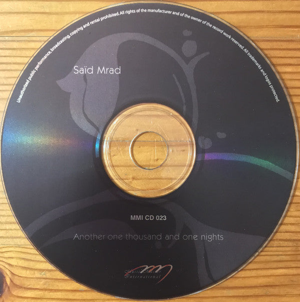 Said Mrad : Another One Thousand And One Nights (CD, Album)